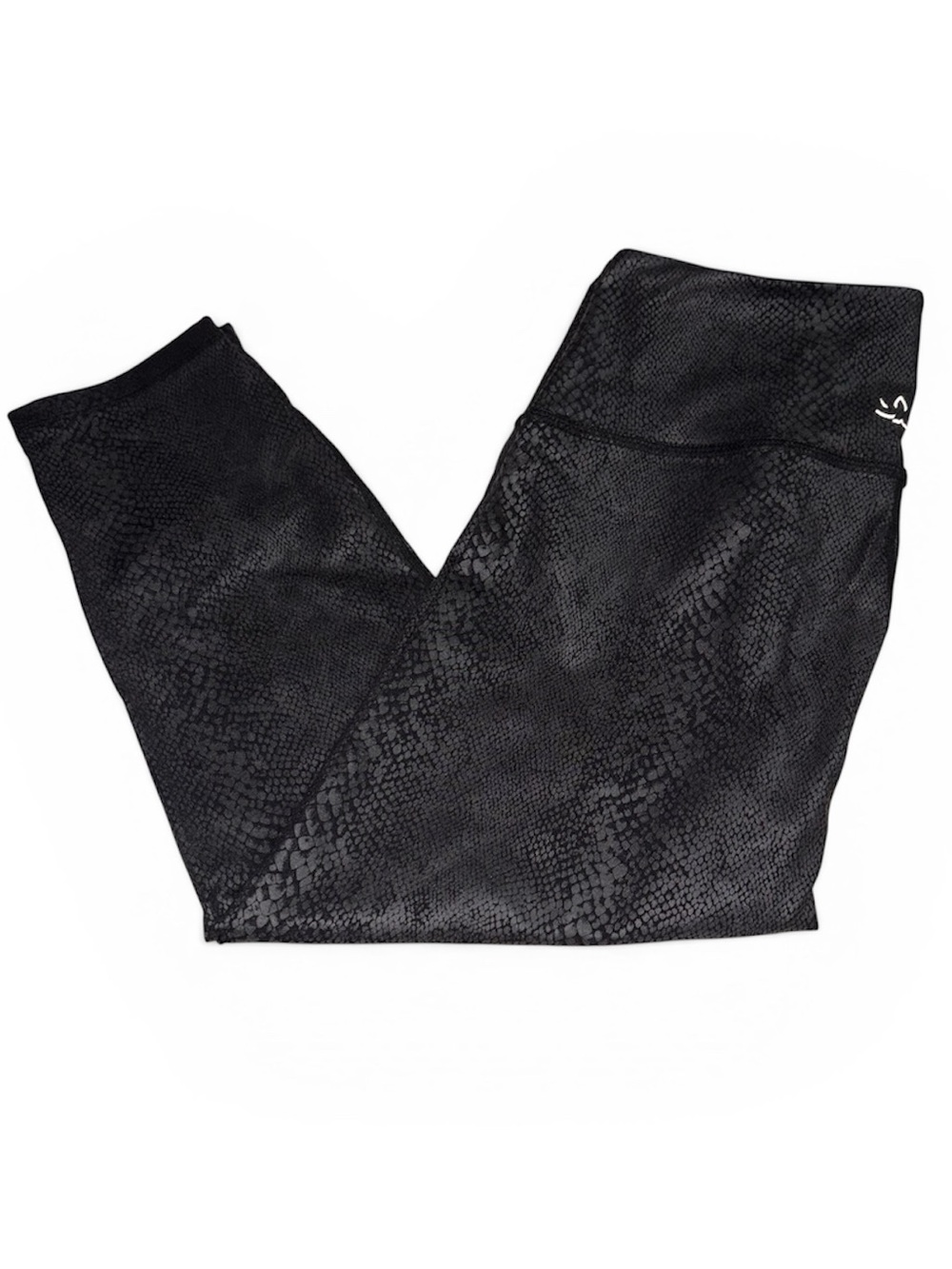 Beyond Yoga Black Snakeskin Leggings - 1X